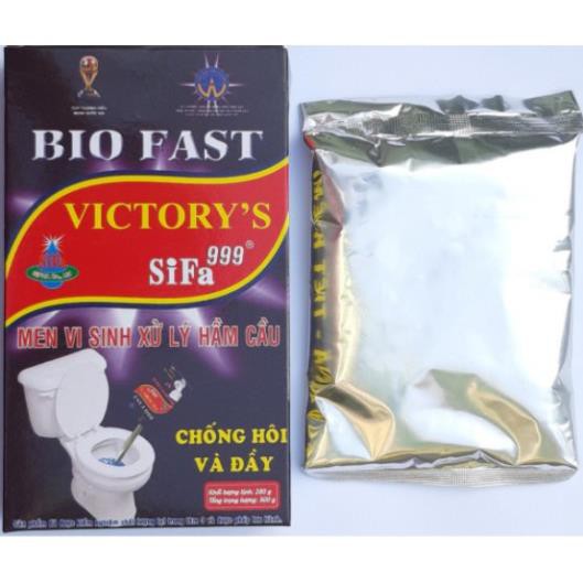 Men Vi Sinh Khử Mùi Hôi Hầm Cầu, Bể Phốt Bio Fast 300g - Sifa