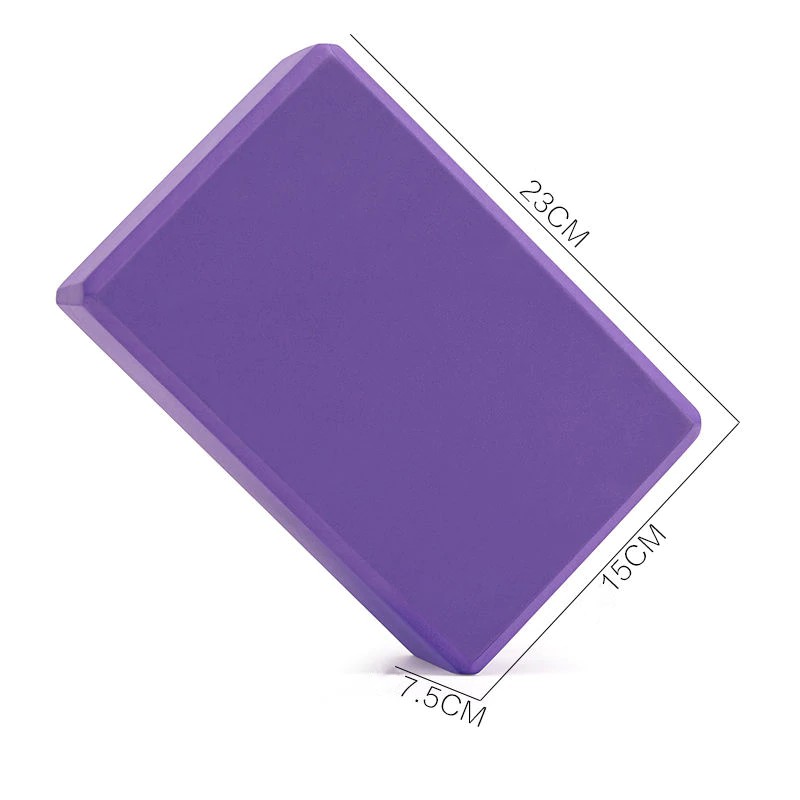 Combo 2 Gạch Gối PVC Và 1 Dây Đai Tập Yoga Đồng Màu