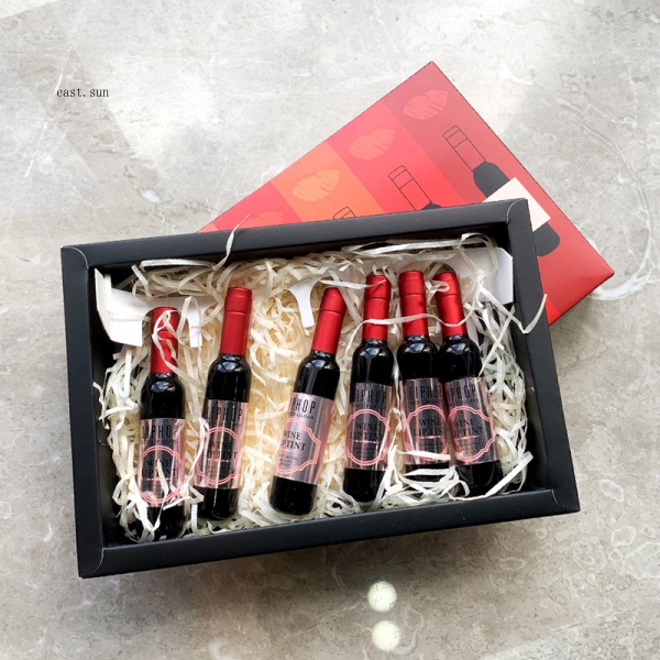 (hàng Mới Về) Son Bóng Dạng Lỏng Lâu Trôi Không Phai Màu Thiết Kế Vỏ Hình Chai Rượu Vang Độc Đáo | BigBuy360 - bigbuy360.vn