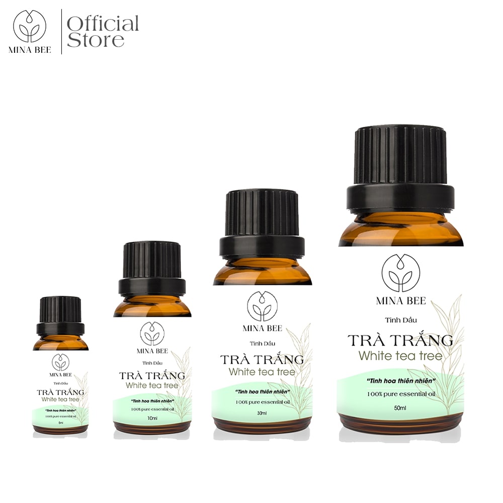 Tinh dầu Trà Trắng MinaBee | White Tea Essential Oil | Cao Cấp Nhập Khẩu | Thiên Nhiên Nguyên Chất |Có Kiểm Định COA