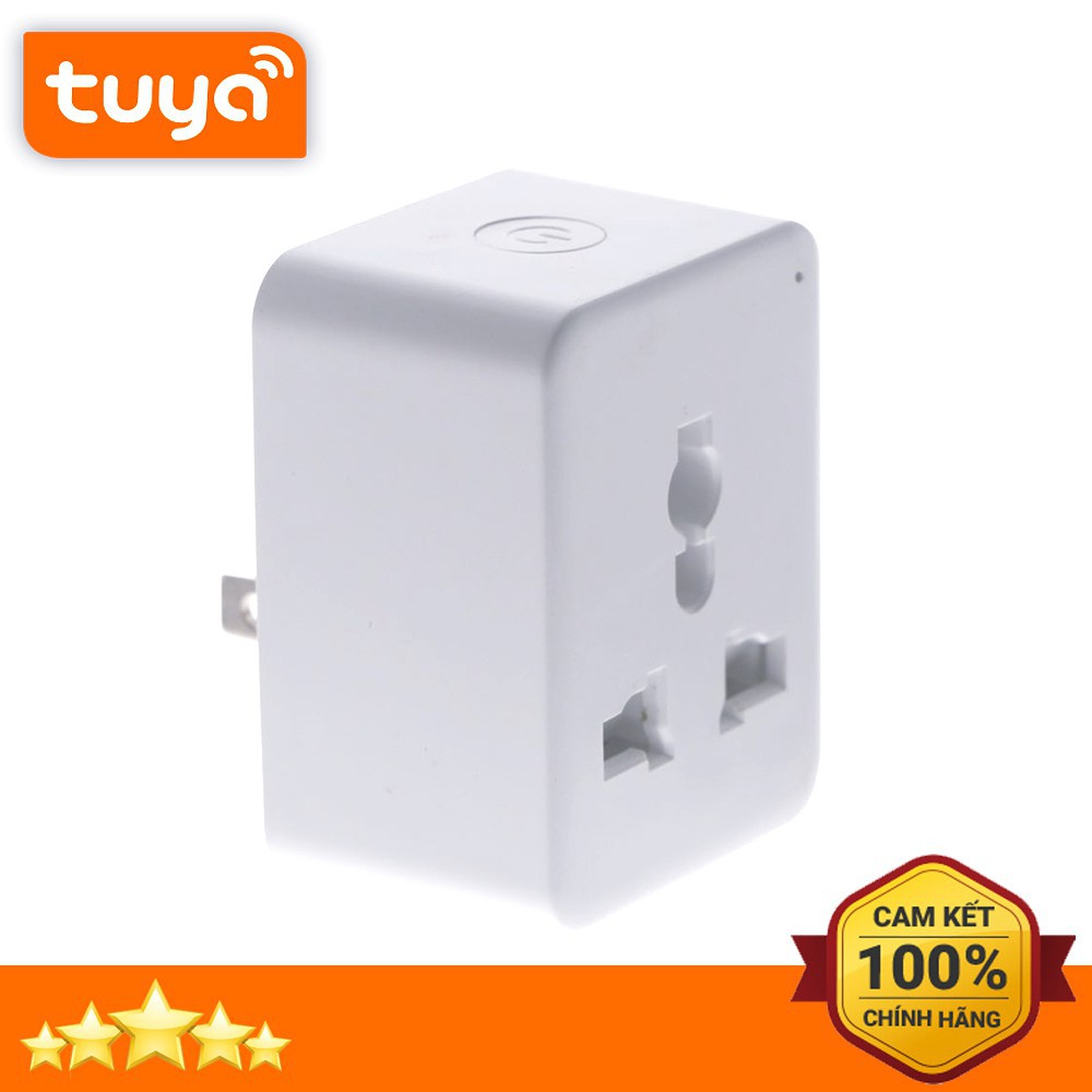 Ổ cắm Wifi Tuya, điều khiển qua wifi sử dụng ứng dụng điện thoại, tính năng theo dõi công suất tiêu thụ