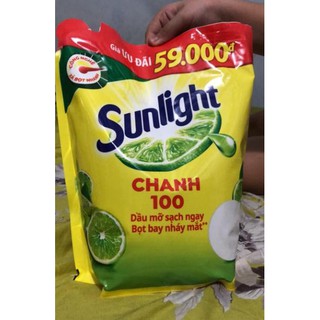 Nước Rửa Chén Sunlight Chanh Túi 2.6kg