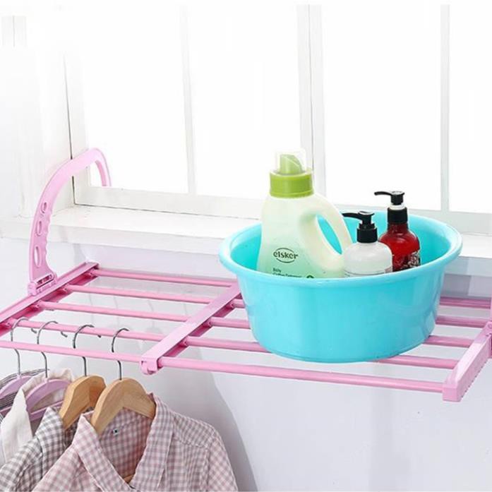 Kệ Giá Phơi Đồ Ban Công Gấp Gọn