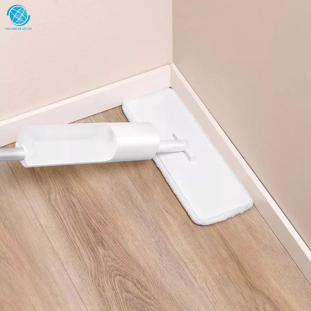 Cây lau nhà phun sương Xiaomi Lanxiaoyu không rỉ sét - chế độ phun sương xa đến 94cm