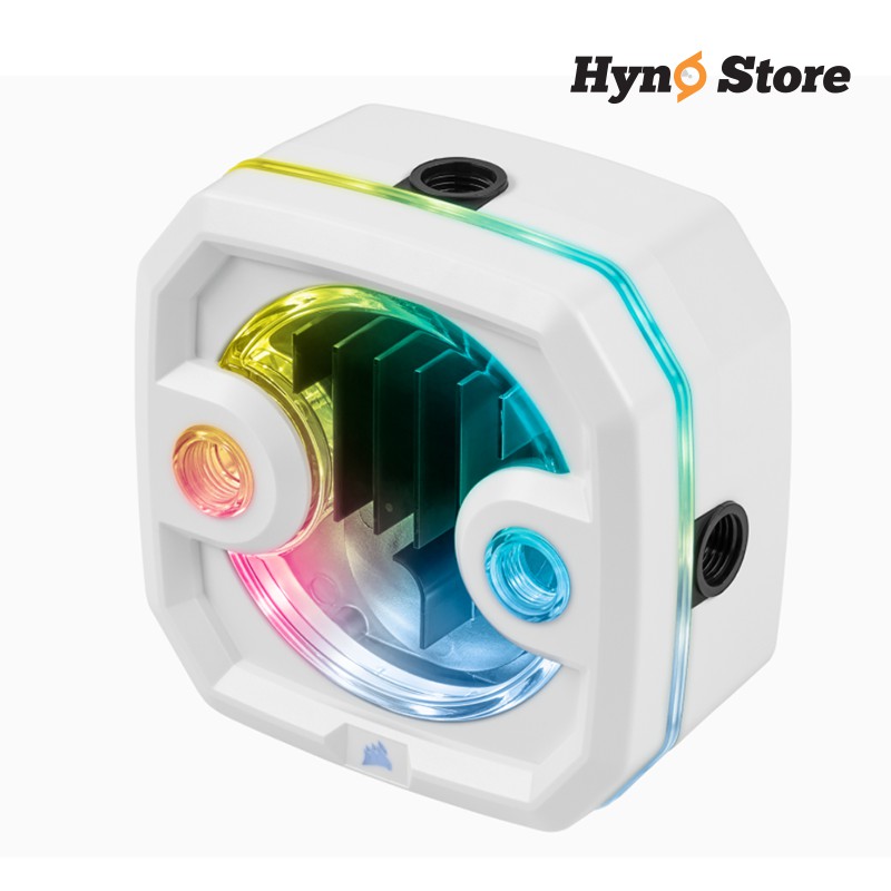 Bơm tank Corsair chính hãng Hydro X Series XD3 RGB White (Pump + Tank: 12V/18W)