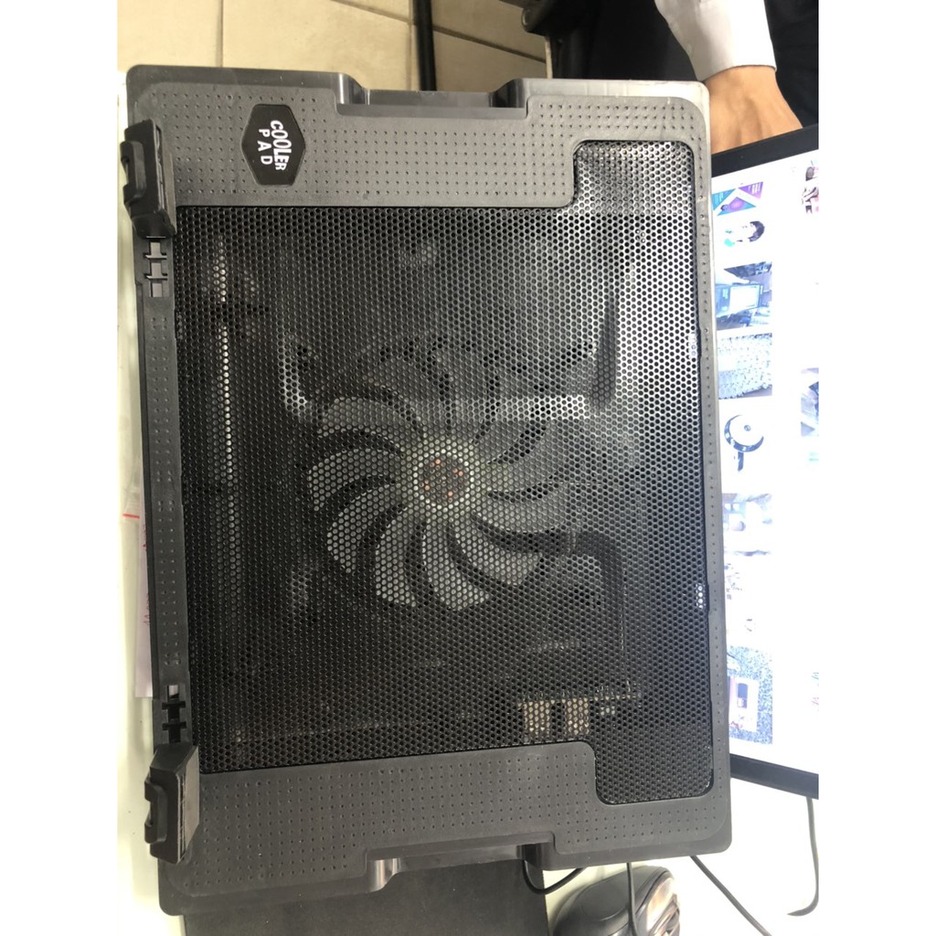 ĐẾ TẢN NHIỆT LAPTOP ERGO STAND R9  Có Nâng Nhiều Cấp Độ- Fan Led, Full Box