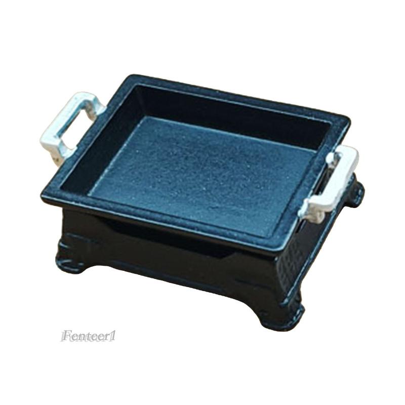 [Fenteer1] Mô Hình Chậu Cá Mini 1 / 12 Trang Trí Tiểu Cảnh Phòng Ăn