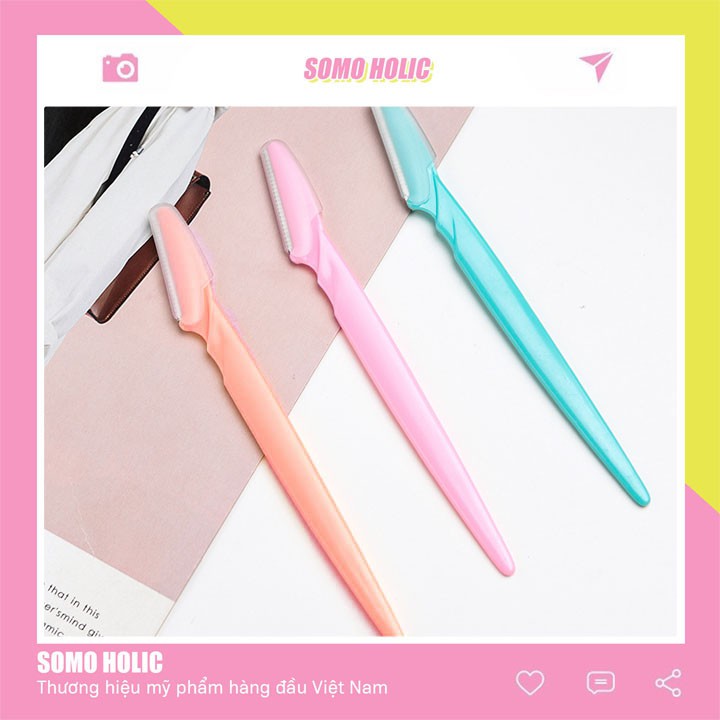 Dao cạo tỉa lông mày tiện dụng sắc nét nhỏ gọn Somoholic DC1