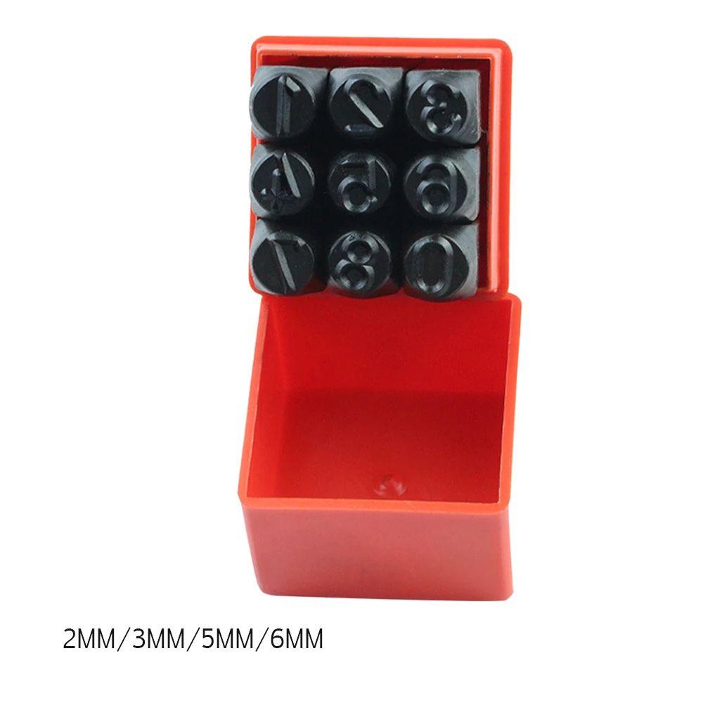 Dụng Cụ Dập Trang Sức Bằng Kim Loại Hình Chữ Số DIY