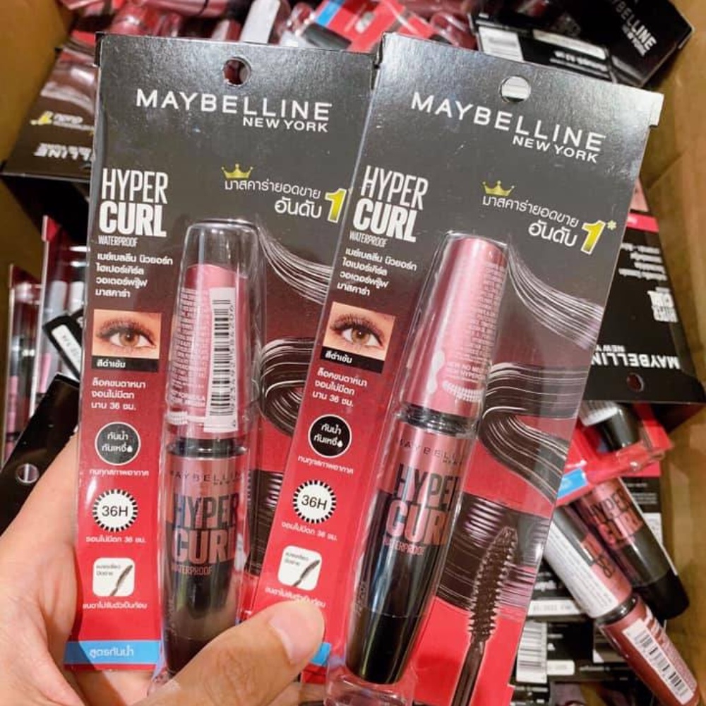 Mascara dài và cong mi Maybelline Hyper Curl Waterproof
