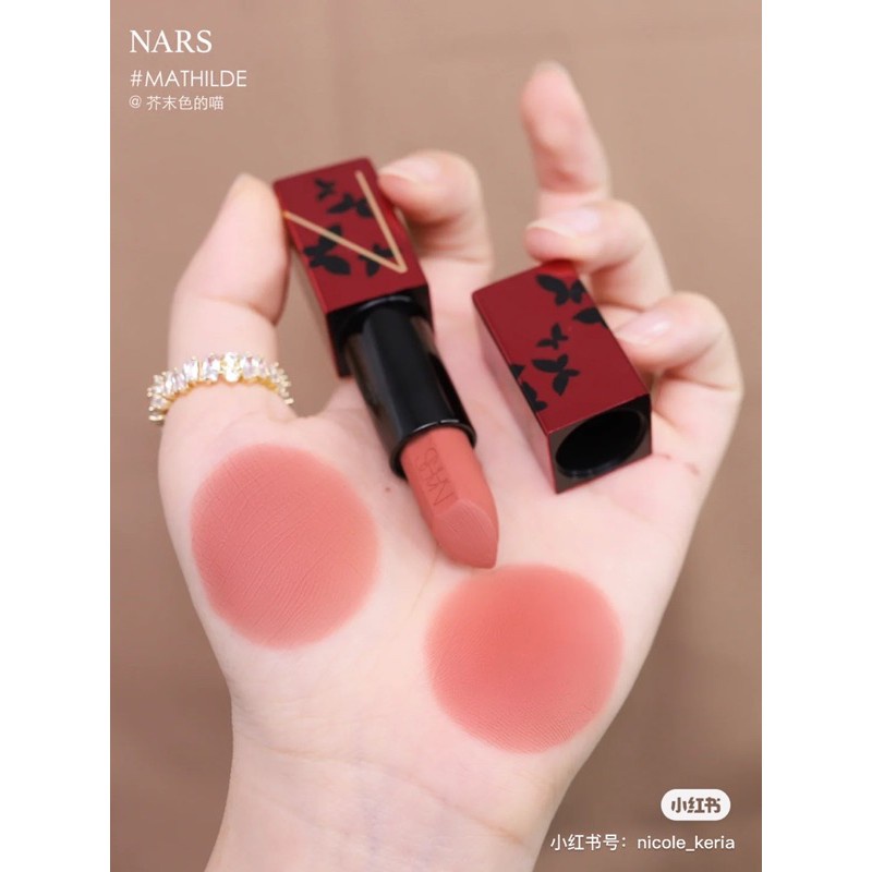 Son Thỏi NARS Claudette Audacious Sheer Matte Lipstick - Sylvie