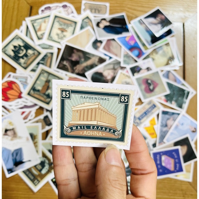 15-30 Sticker dán ép lụa in theo yêu cầu khách gửi hình