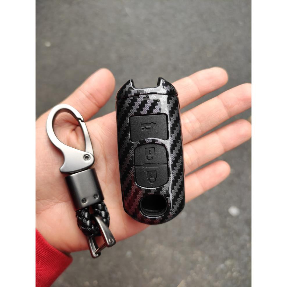 ốp chìa khóa Carbon Mazda 3/ mazda 6/mazda 2