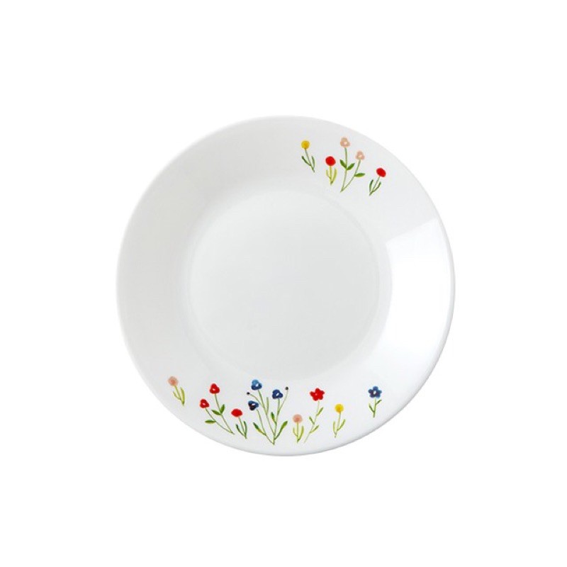 Dĩa thuỷ tinh Mỹ Flower Hill Corelle FWH -106-108-110 (17cm-21.6cm-26cm)