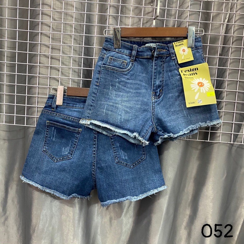 Quần Short Jeans Nữ Cạp Cao Dáng Basic - Quần Short Jeans Nữ Cạp Cao Năng Động, Các Tính, Khoe Đôi Chân Dài Miên Man