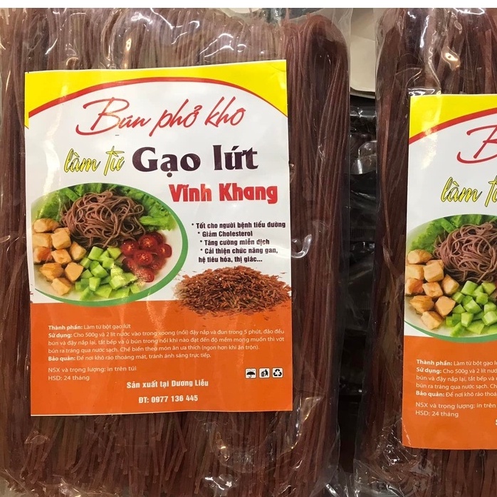 Bún gạo lứt đỏ Giảm Cân _500g