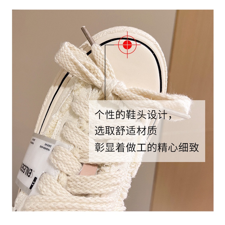 Giày Thể Thao Nữ Đế Bánh Mỳ Dày Phong Cách Ulzzang Hàn Quốc