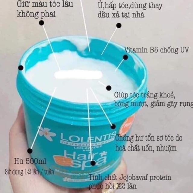 Ủ tóc hoa sứ