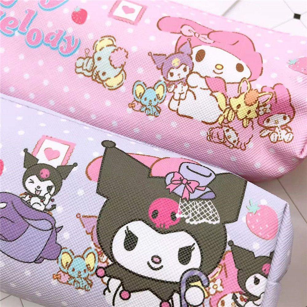 Bóp Viết Da PU Hình Cinnamoroll Dễ Thương