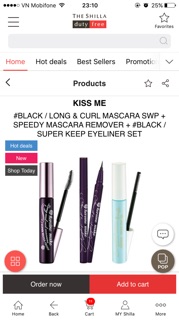 Mascara Kiss Me Heroine (Chuốt mi Kiss Me Heroine)