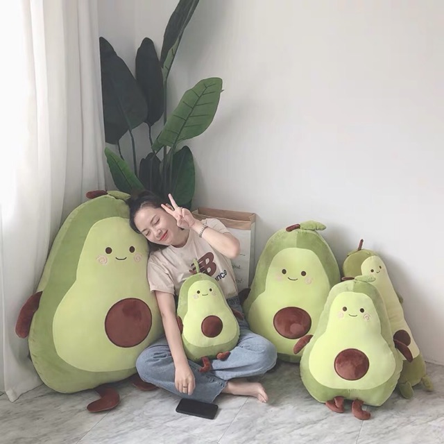 Gối ôm quả bơ