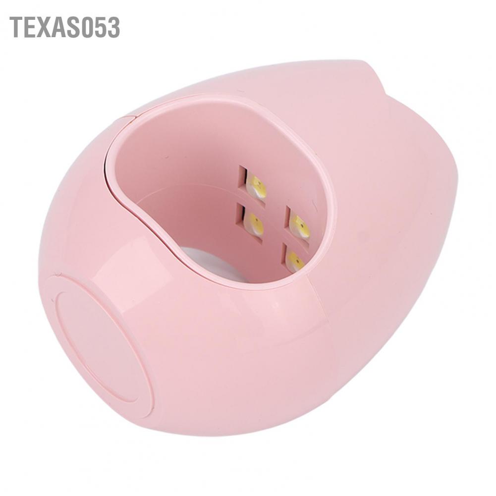[Hàng mới về] Dụng cụ phơi khô gel sơn móng tay có đèn LED chiếu tia UV sử dụng USB mini 16W hình bông hồng Texas053