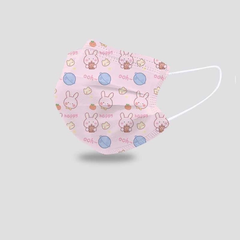 Tổng hợp các mẫu Khẩu trang Hoạt hình Cute - Hàng có sẵn  - Combo 10 cái