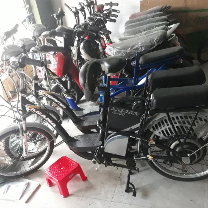 XE ĐẠP ĐIỆN ASAMA CỦ CHƯA CÓ BÌNH ĐIỆN