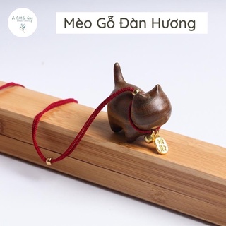 Mèo Gỗ Đàn Hương