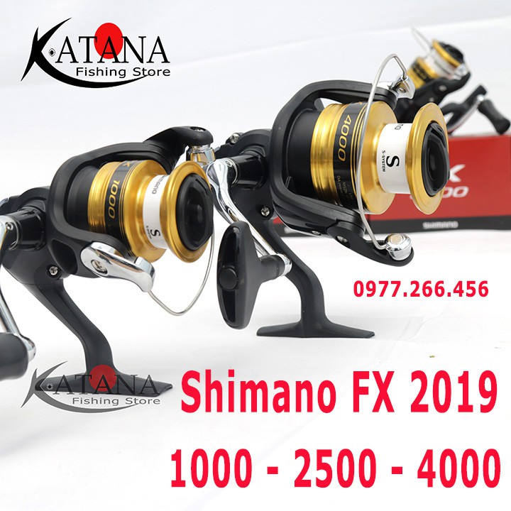 Máy Câu Shimano FX 2019 - 1000 - 2500 - 4000