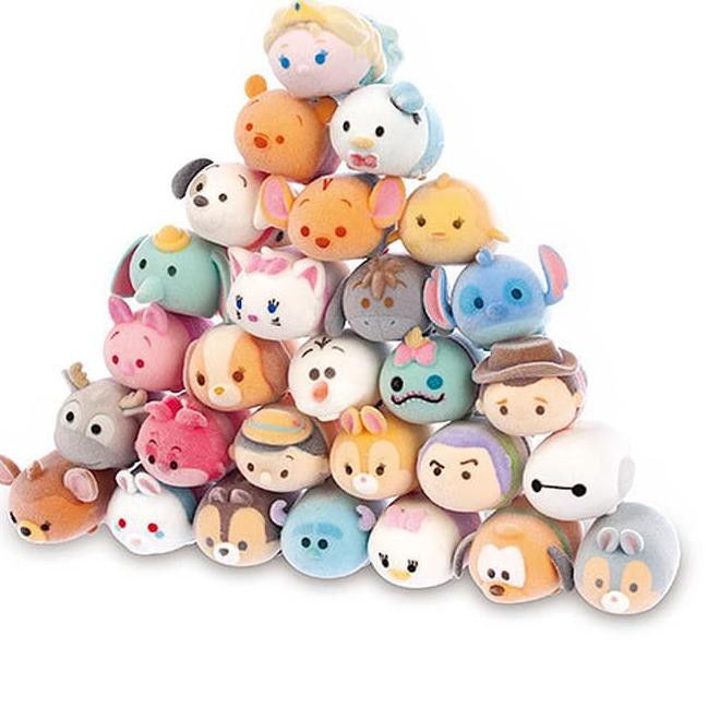 Đồ Chơi Bóp Mềm Hình Nhân Vật Disney Tsum Tsum Series 2 Fuzzy 50k