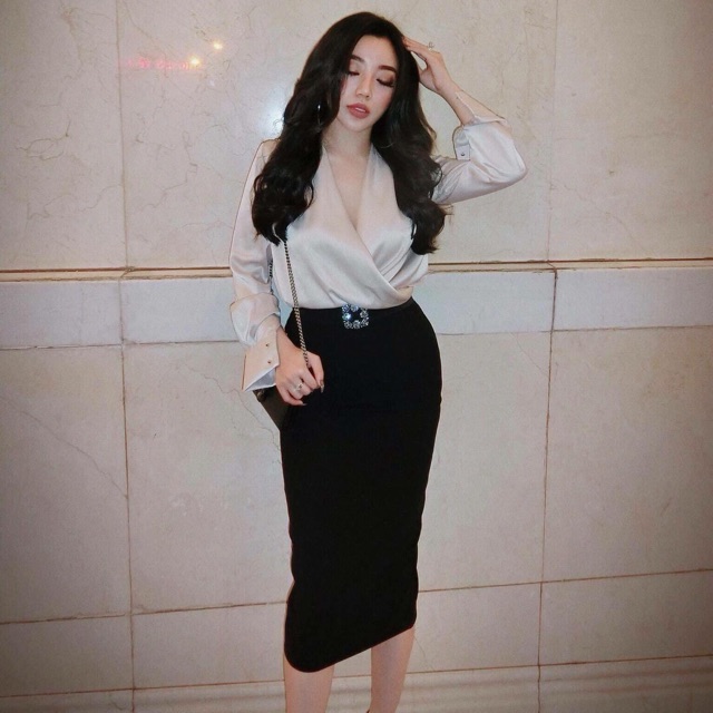 Áo sơ mi lụa My sói