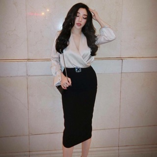 Áo sơ mi lụa My sói