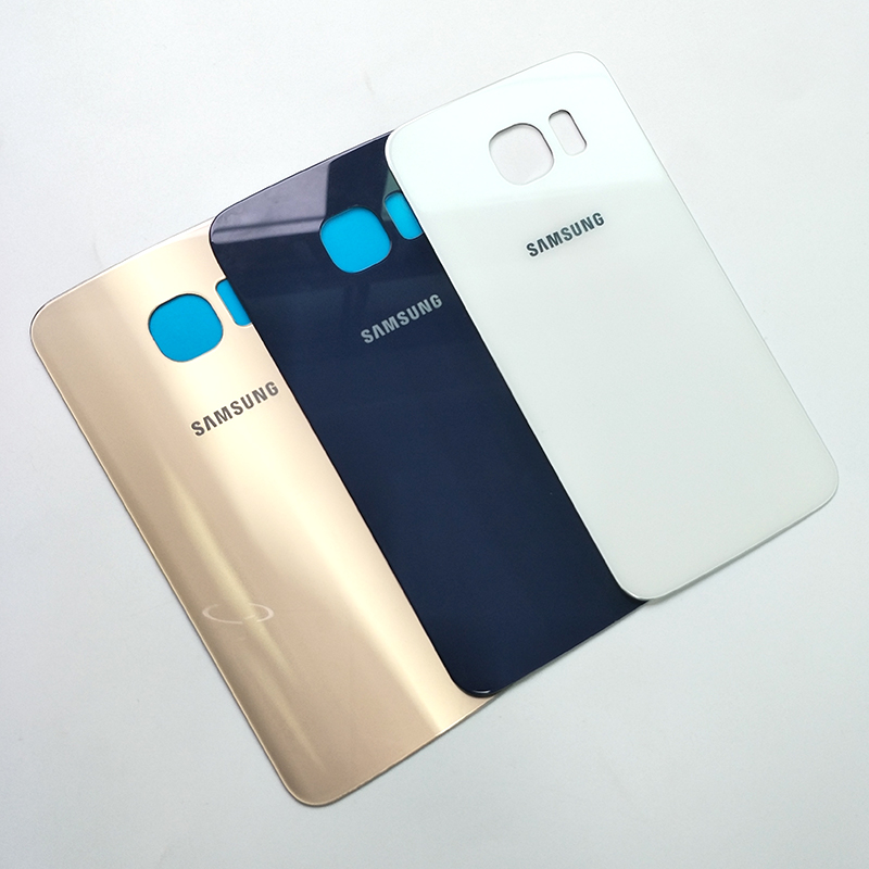 Nắp Lưng Điện Thoại Bằng Kính Thay Thế Chuyên Dụng Cho Samsung S6 / S6 Edge / S6 Edge Plus 3d