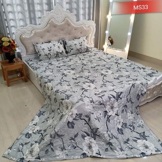 Bộ drap giường cotton nhung cao cấp