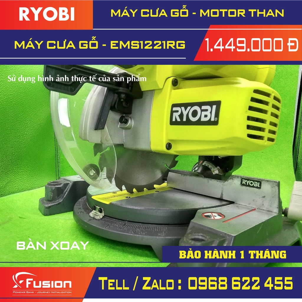 Máy cưa gỗ ryobi