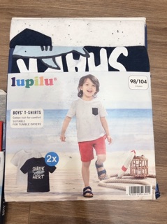 Set 2 áo bé trai Lupilu xuất dư