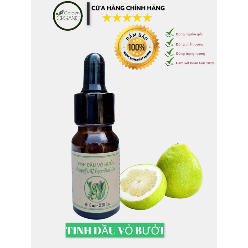 Tinh dầu vỏ bưởi nguyên chất 100% 10ml | Bột Natural