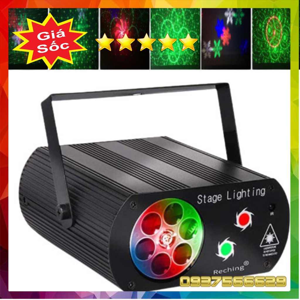 Đèn Trang Trí Đèn Laser Mini Stage Lighting Cho Phòng Karaoke Gia Đình Phòng Bay