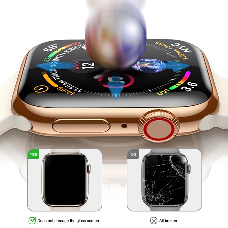 Kính Cường Lực Bảo Vệ Màn Hình Iwatch 6 / Hd 40mm 44mm