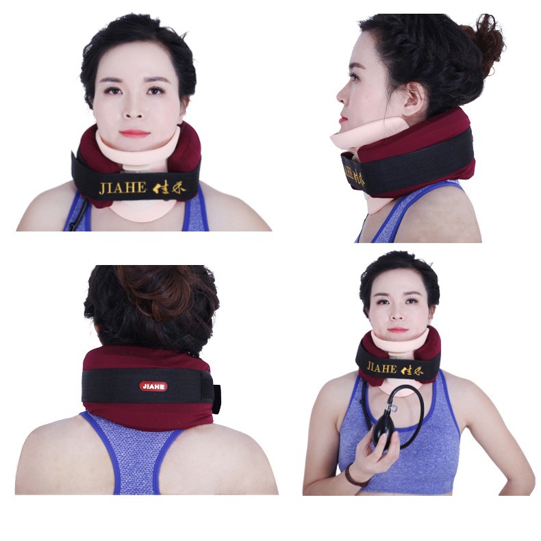 Đai hơi nâng cổ kéo giãn đốt sống cổ thoát vị , thoái hóa cổ Jiahe