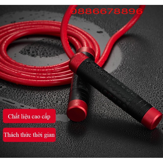 Dây nhảy, dây nhảy Angtop nặng 460g, đường kính 9mm, phù hợp nhảy thể lực, đốt mỡ, gym, boxing...