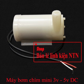 Máy bơm chìm mini 3v - 5v DC