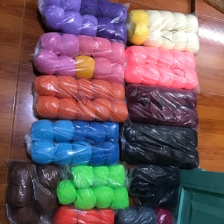 Sợi cotton vn 34 cuộn