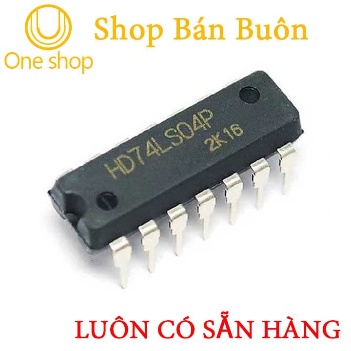 Linh Kiện 74LS04 Hex Inverter DIP14