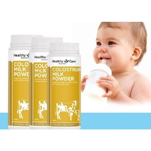 Sữa Bò Non Healthy Care Colostrum Milk Power Úc Hộp 300g - Mẫu Mới