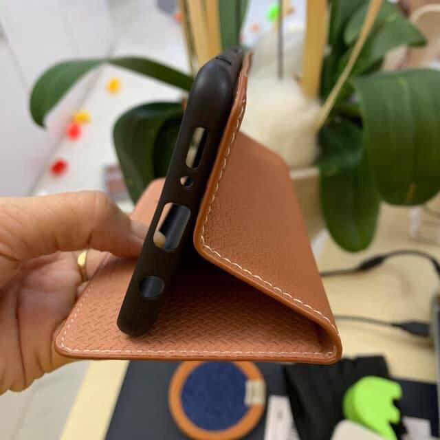 Bao da Nắp Lishen cho Galaxy A51 Có ngăn nhét thẻ