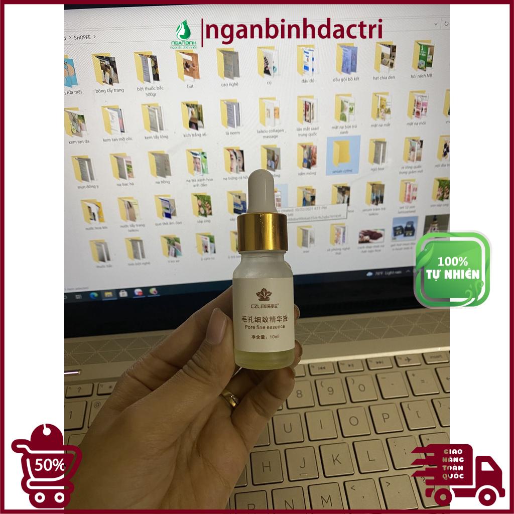 Serum xanh se khít lỗ chân lông loại bỏ mụn đầu đen