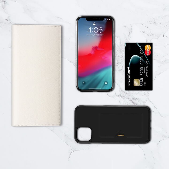 ỐP LƯNG CÓ NGĂN ĐỰNG THẺ IP 11 DUX DUCIS CHÍNH HÃNG