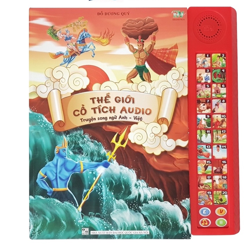 Sách - Truyện cổ tích thế giới Audio - Song ngữ Anh - Việt cho bé